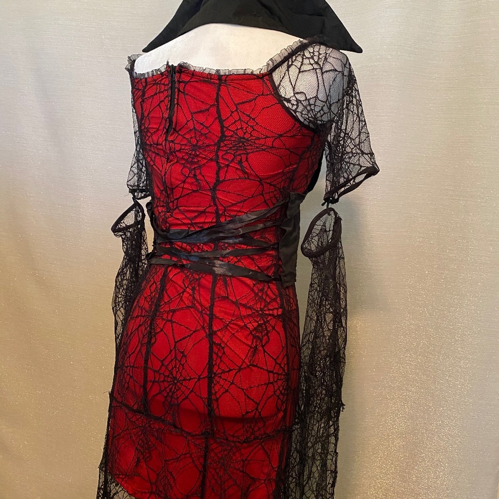 WOMENS VAMPIRESS COSTUME -M- 🧛‍♀️ - Picture 5 of 14